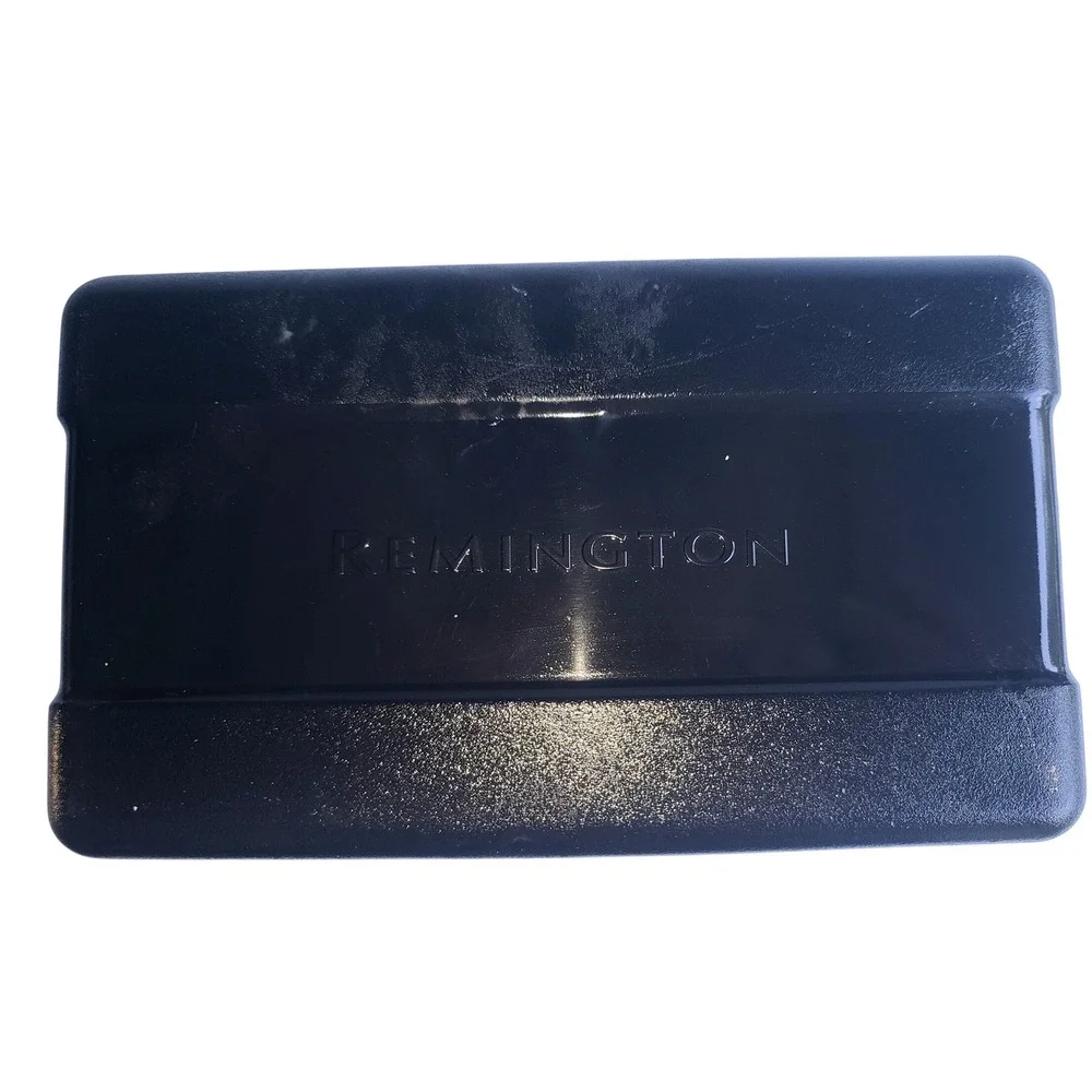 Remington Precision Hair Clipper HC-8017 Corded Slvr/Blk Grooming Kit Case VIDEO